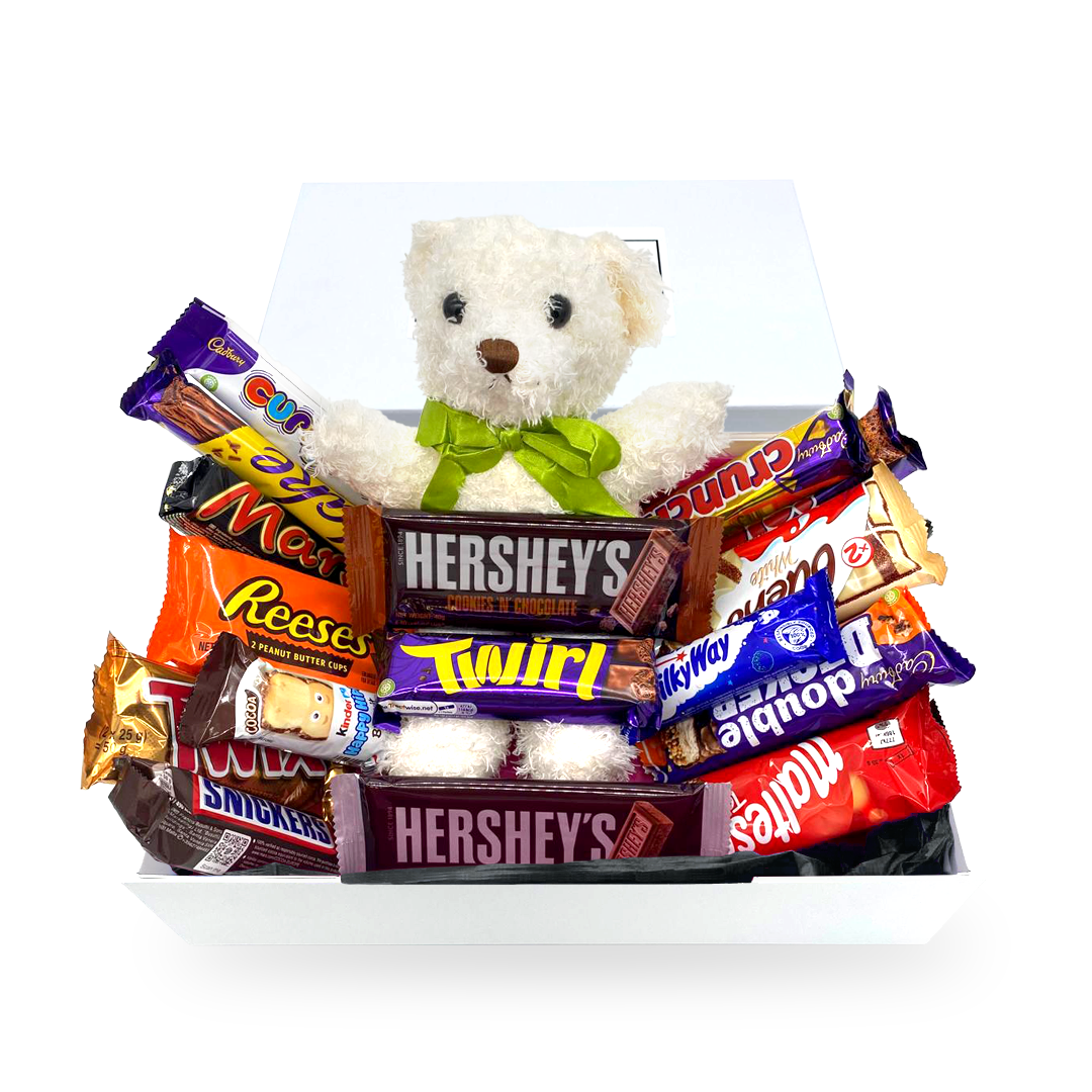 Ultimate Chocolate Gift Hamper with Teddy